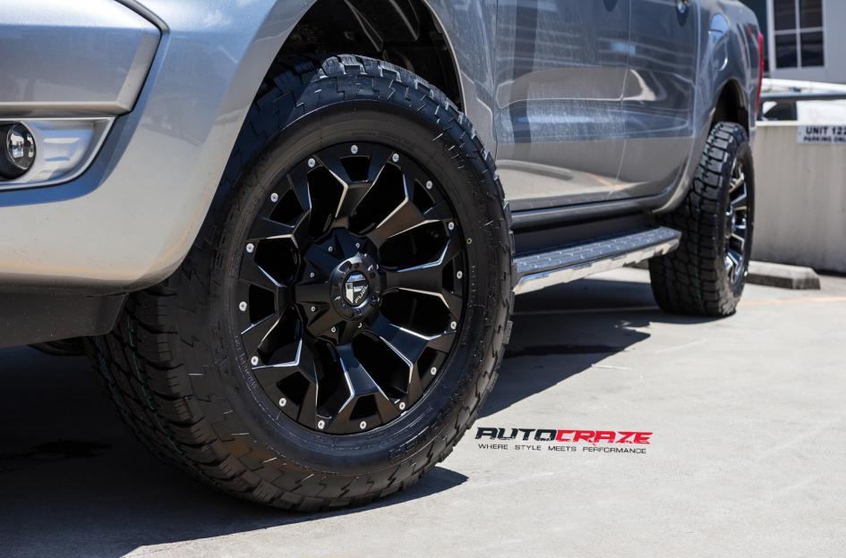 FORD RANGER ASSAULT GLOSS BLACK MILLED ACCENTS 9